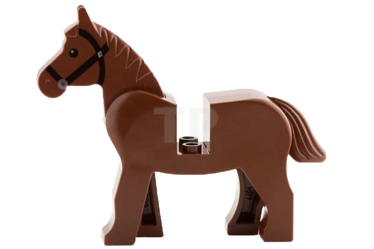 LEGO&reg; 6023415 - 4493c01pb05 - Modèle de cheval avec bride