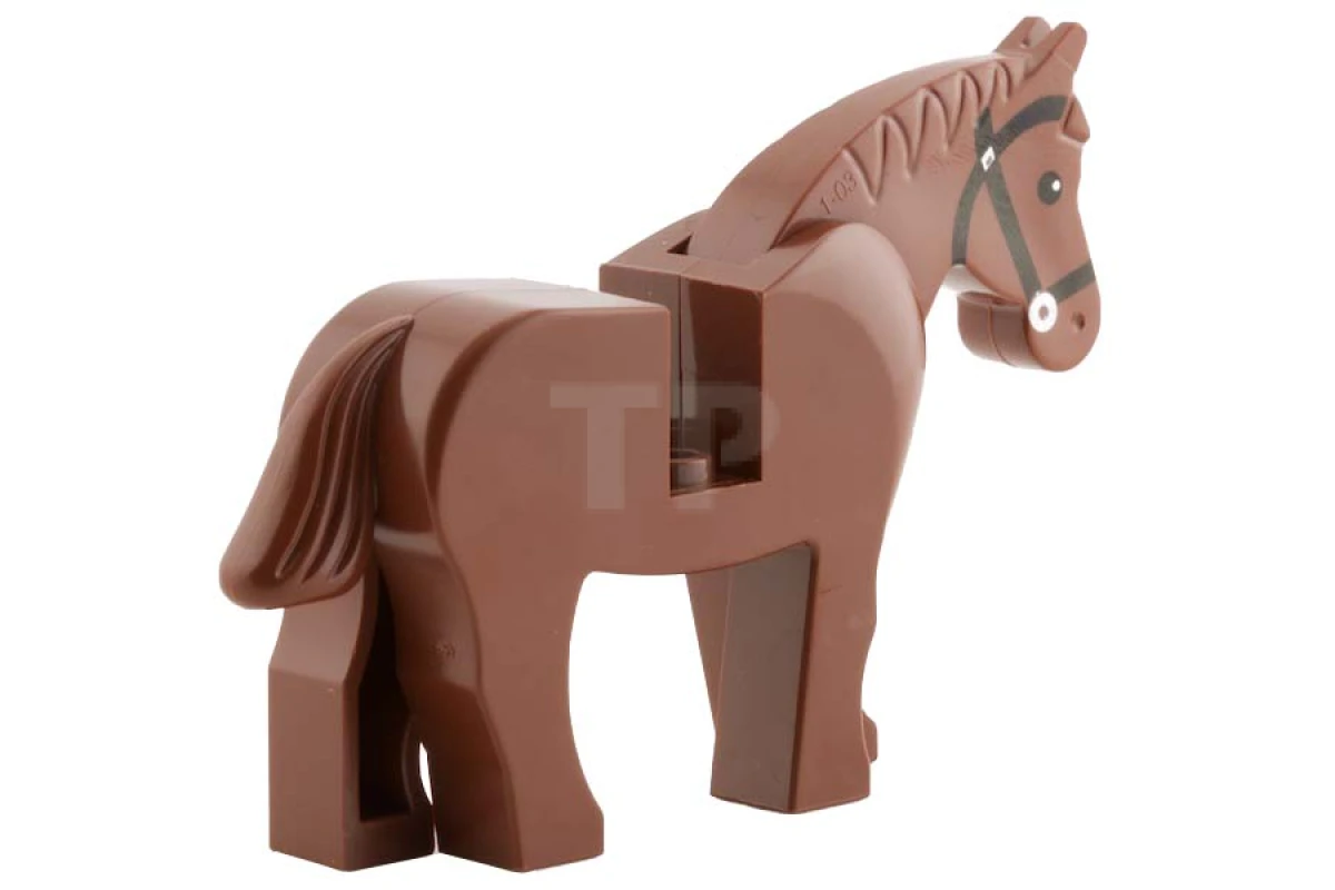 LEGO&reg; 6023415 - 4493c01pb05 - Modèle de cheval avec bride