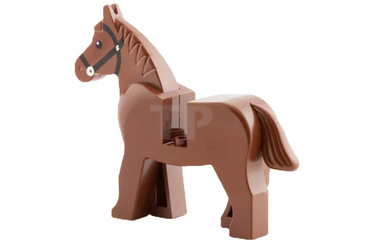 LEGO&reg; 6023415 - 4493c01pb05 - Modèle de cheval avec bride