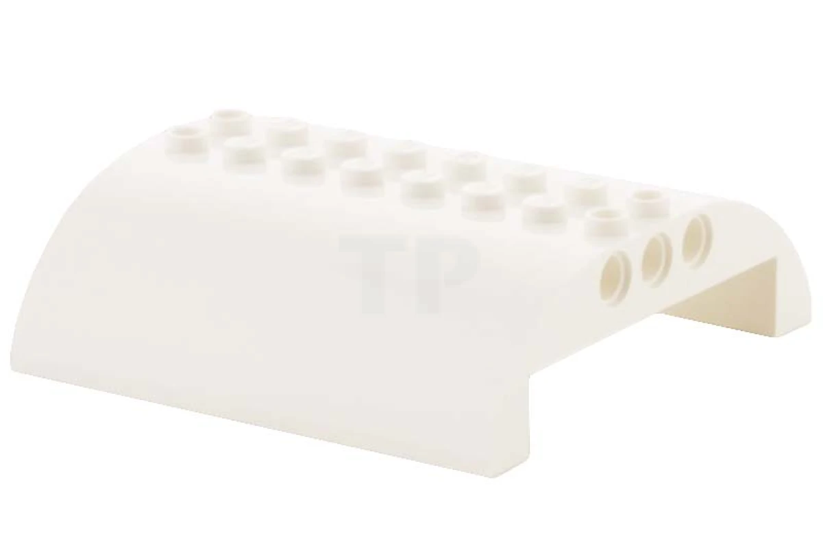 LEGO&reg; 6302525 - 54096 - Slope Curved 8 x 8 x 2 - Double with Cutout