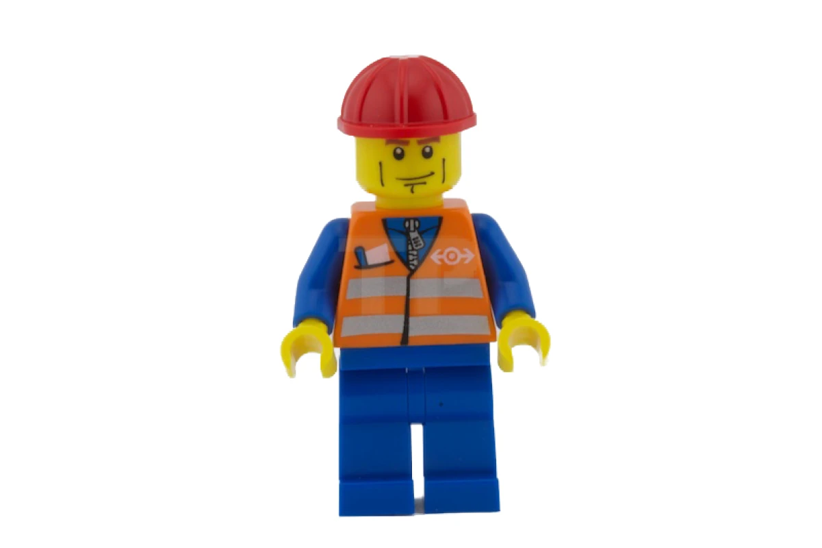 LEGO&reg; trn231 Railroad Worker