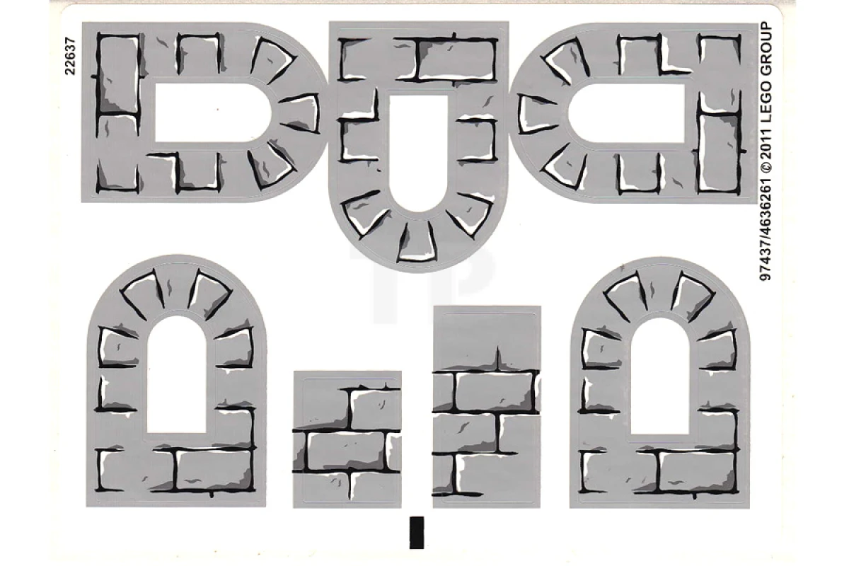 LEGO&reg; 4636261 - Sticker for Set 4183