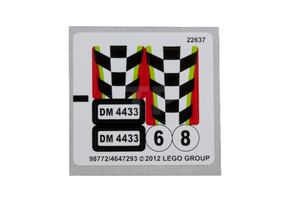 LEGO&reg; 4647293 - Sticker for Set 4433