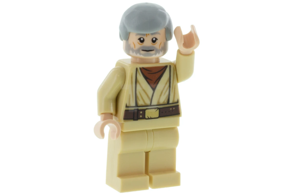 LEGO&reg; sw1084 Obi-Wan Kenobi (oud, gedetailleerd gewaad en hoofd)