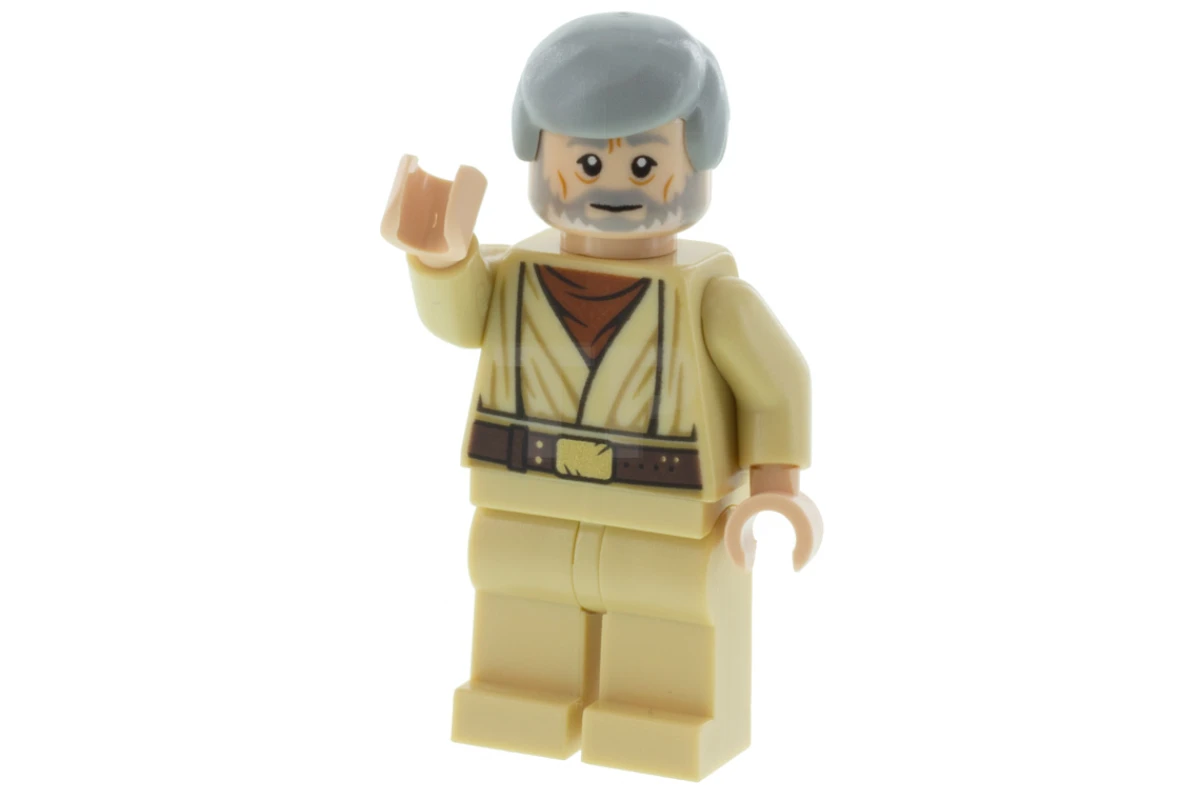 LEGO&reg; sw1084 Obi-Wan Kenobi (oud, gedetailleerd gewaad en hoofd)