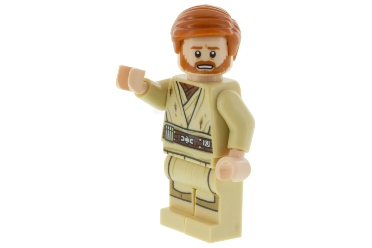 LEGO&reg; sw1082 Obi-Wan Kenobi (Dirt Stains)