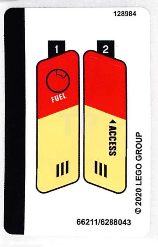 LEGO&reg; 6288043 - Sticker voor set 60248