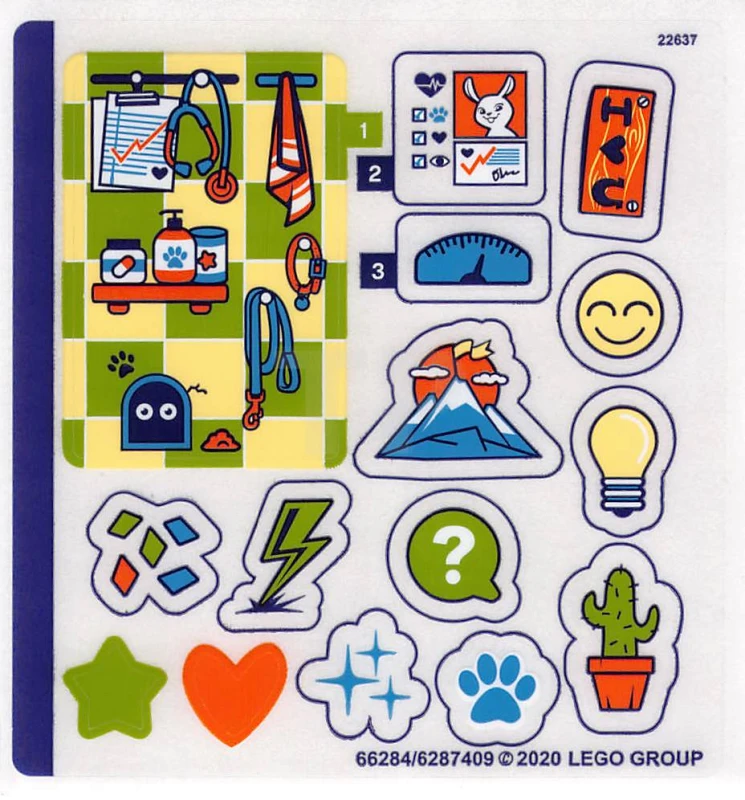 LEGO&reg; 6287409 - Sticker for Set 41403