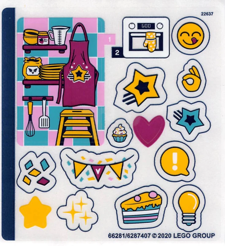 LEGO&reg; 6287407 - Sticker for Set 41401