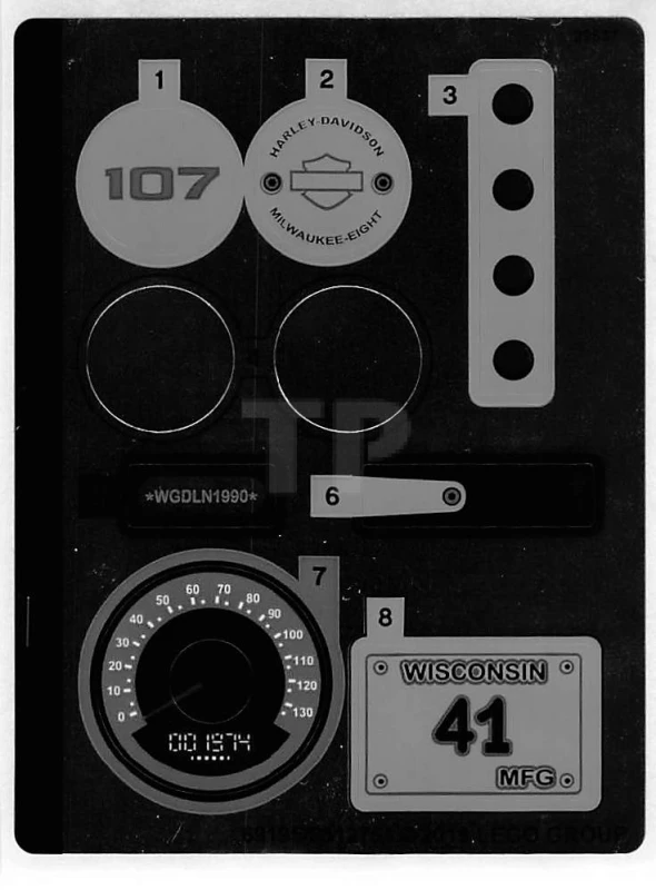 LEGO&reg; 6270452 - Autocollant pour l'ensemble 10269