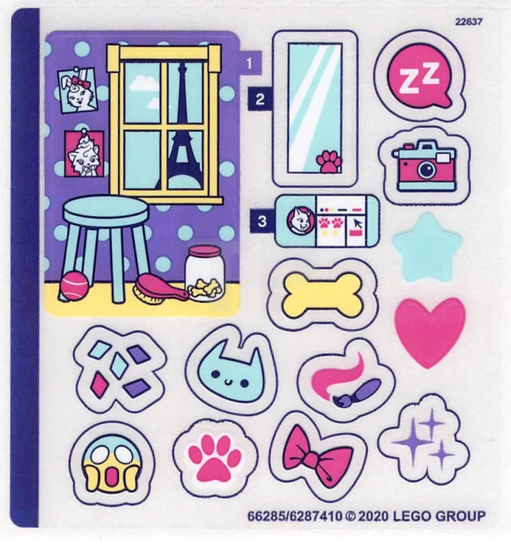 LEGO&reg; 6287410 - Sticker for Set 41404