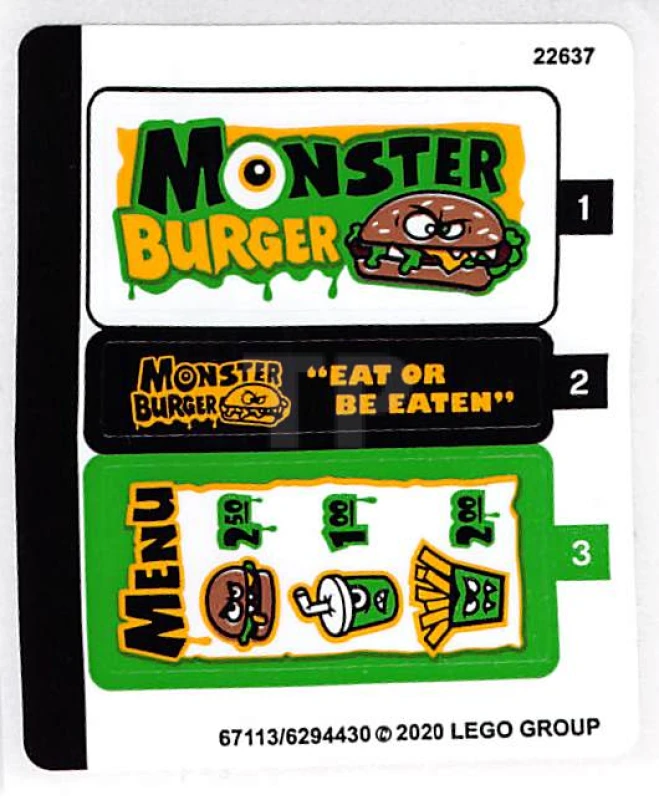 LEGO&reg; 6294430 - Sticker for Set 31104