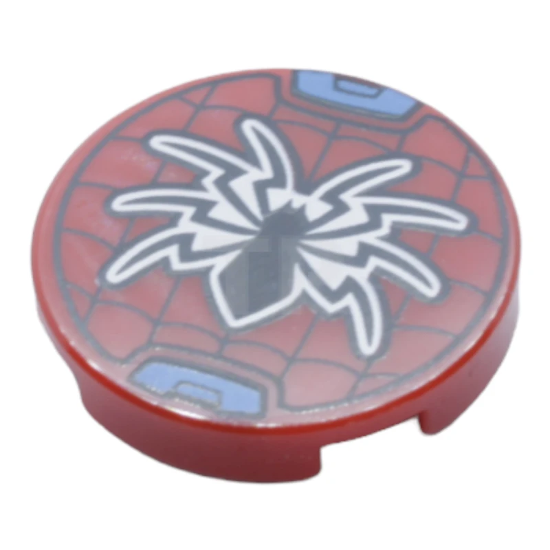 LEGO&reg; 6288503 - 14769pb296 - Piastrelle 2 x 2 rotonde con O inferiore e motivo a ragno