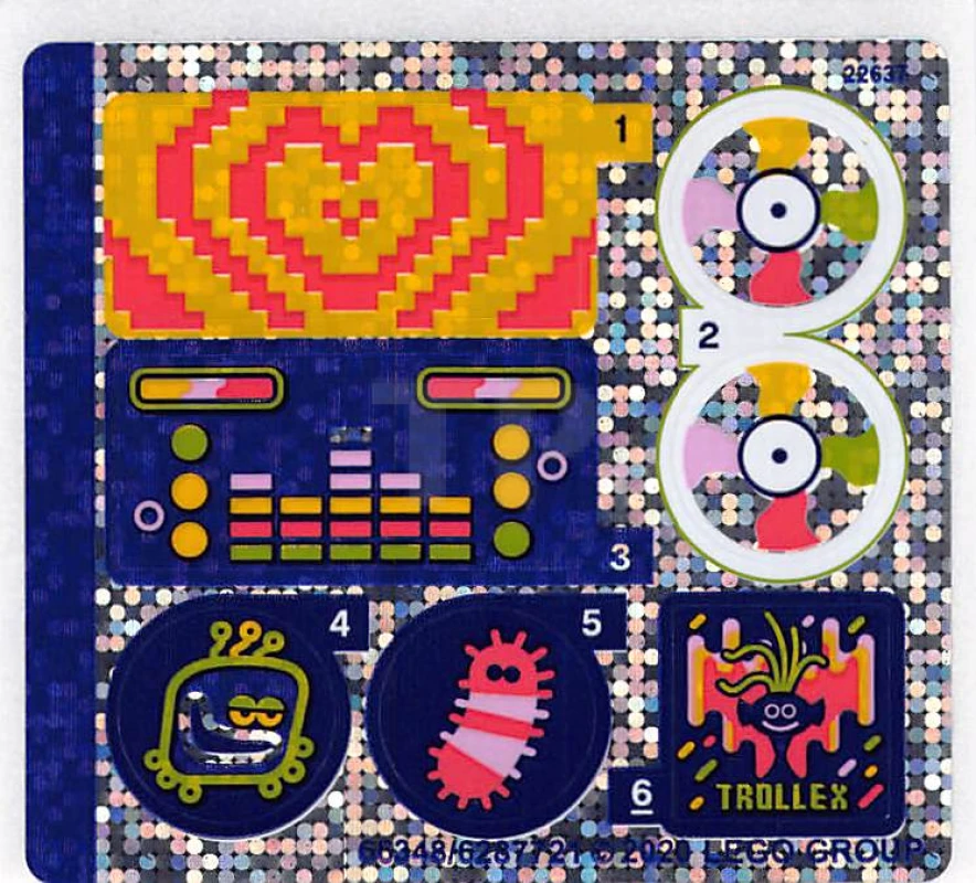 LEGO&reg; 6287721 - Sticker for Set 41250