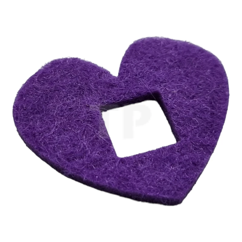 LEGO&reg; 6290359 - 66826 - Vilt 4 x 3 Hartdikte met vierkant gat