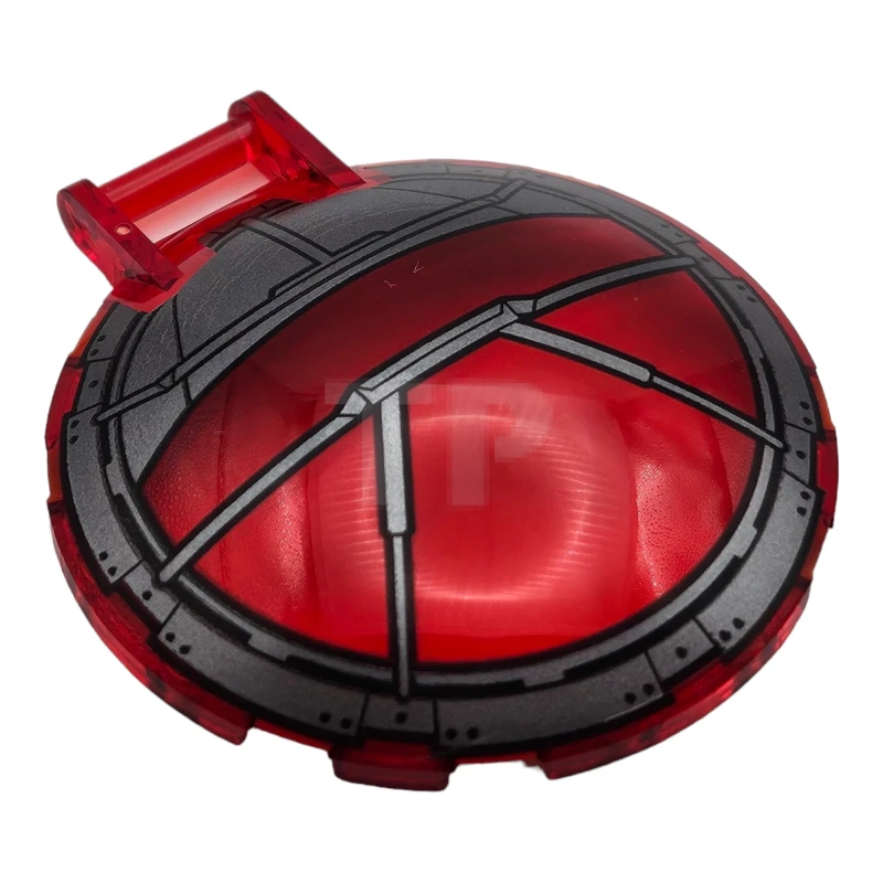 LEGO&reg; 18675pb19 - 6292224 - Dish 6 x 6 Inverted - No Studs with Handle with SW Sith TIE Fighter Cockpit Pattern