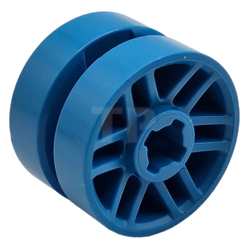 LEGO&reg; 6289310 - 11208 - Wheel 14mm D. x 9.9mm with Center Groove, Fake Bolts and 6 Spokes