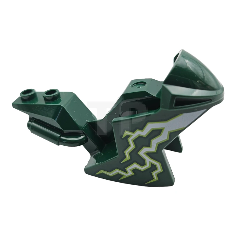 LEGO&reg; 6288048 - 18895pb13 - Motorcycle Fairing, Sport Bike with Lightning Pattern