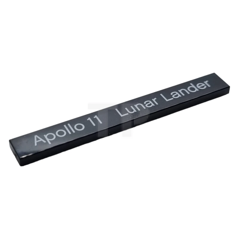 LEGO&reg; 4162pb205 - 6267596 - Tile 1 x 8 with 'Apollo 11 Lunar Lander' Pattern