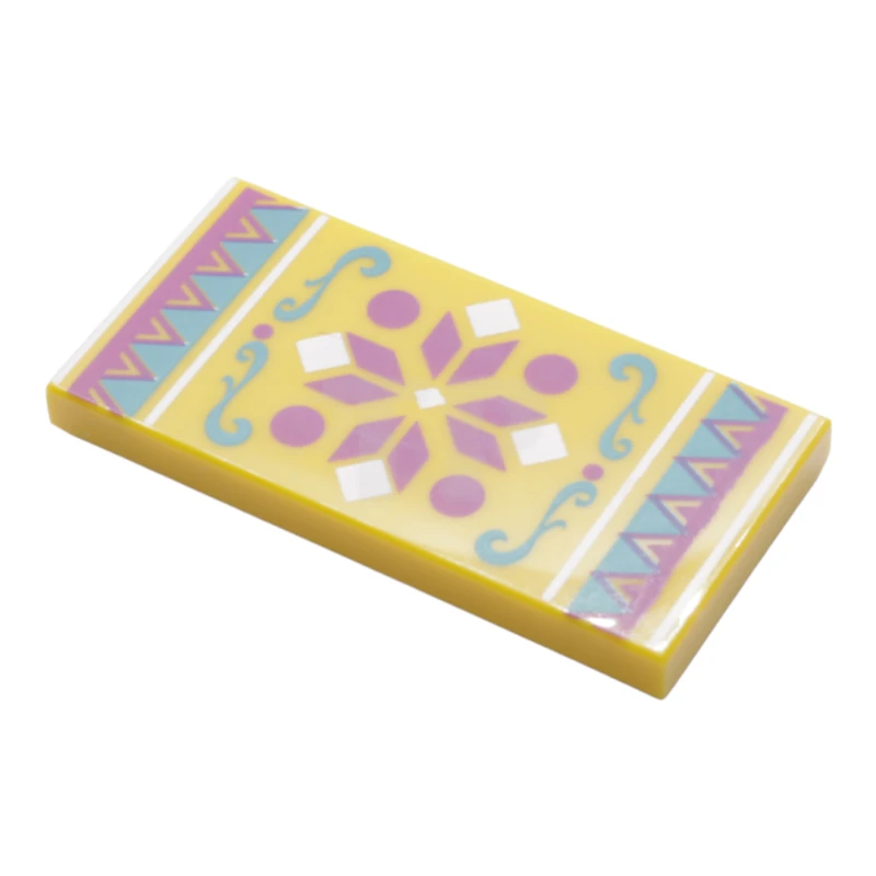 LEGO&reg; 6282189 - 87079pb0643 - Carreau 2 x 4 avec motif filigrane