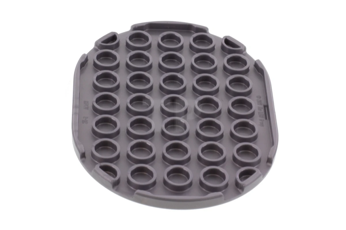 LEGO&reg; 6288515 - 65474pb02 - Carreau, rond 6 x 8 ovale avec motif Elsa et Anna de Frozen.