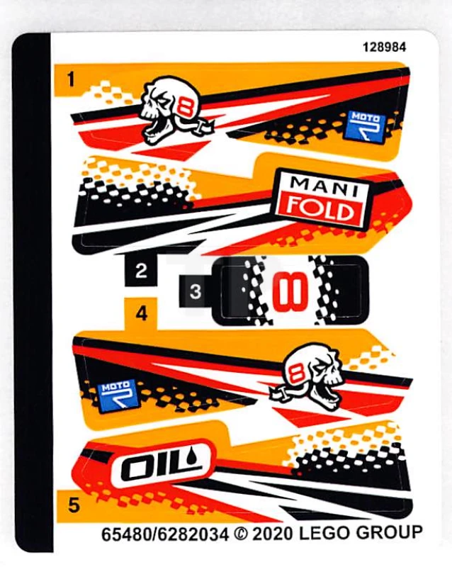 LEGO&reg; 6282034 - Sticker for Set 42101