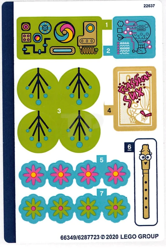 LEGO&reg; 6287723 - Autocollant pour l'ensemble 41252