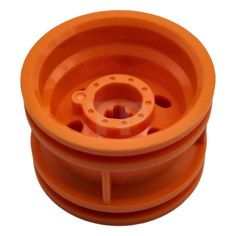 LEGO&reg; 6290448 - 55981 - Wheel 18mm D. x 14mm with Pin Hole, Fake Bolts and Shallow Spokes