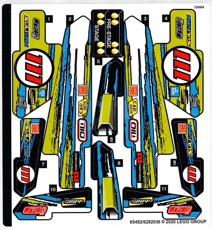 LEGO&reg; 6282036 - Sticker for Set 42103