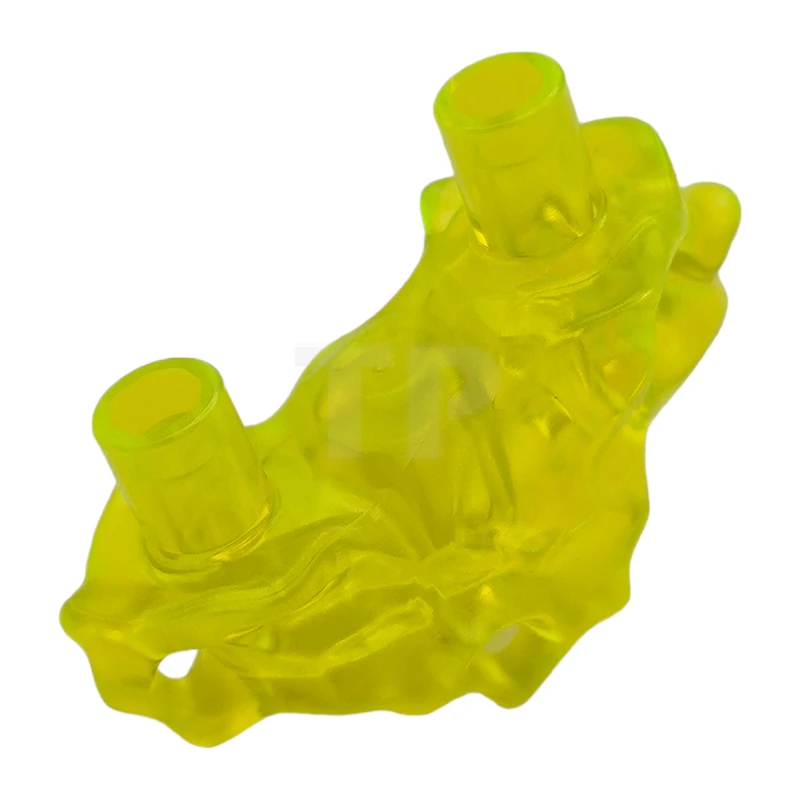 LEGO&reg; 6286512 - 65727 - Shoulders Extension, Slime with Organic Flow Detail and Two Head Pins