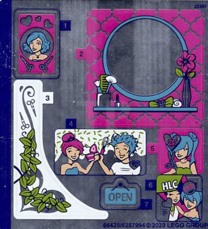 LEGO&reg; 6287994 - Sticker voor set 41391