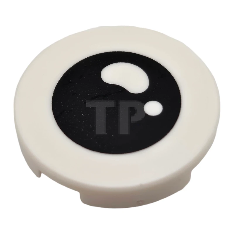 LEGO&reg; 14769pb297 - 6270955 - Tile 2 x 2 Round with Bottom O and Eye Pattern