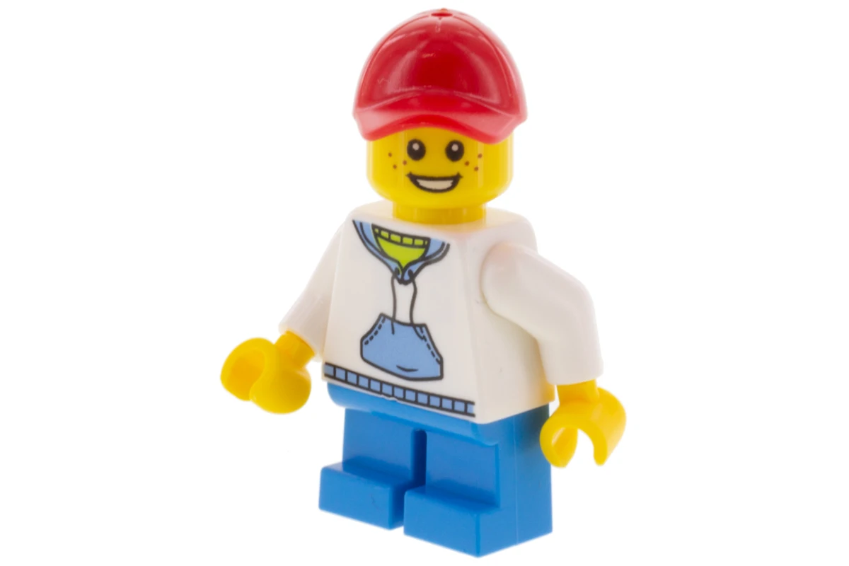LEGO&reg; twn372 Child Boy with White Hoodie