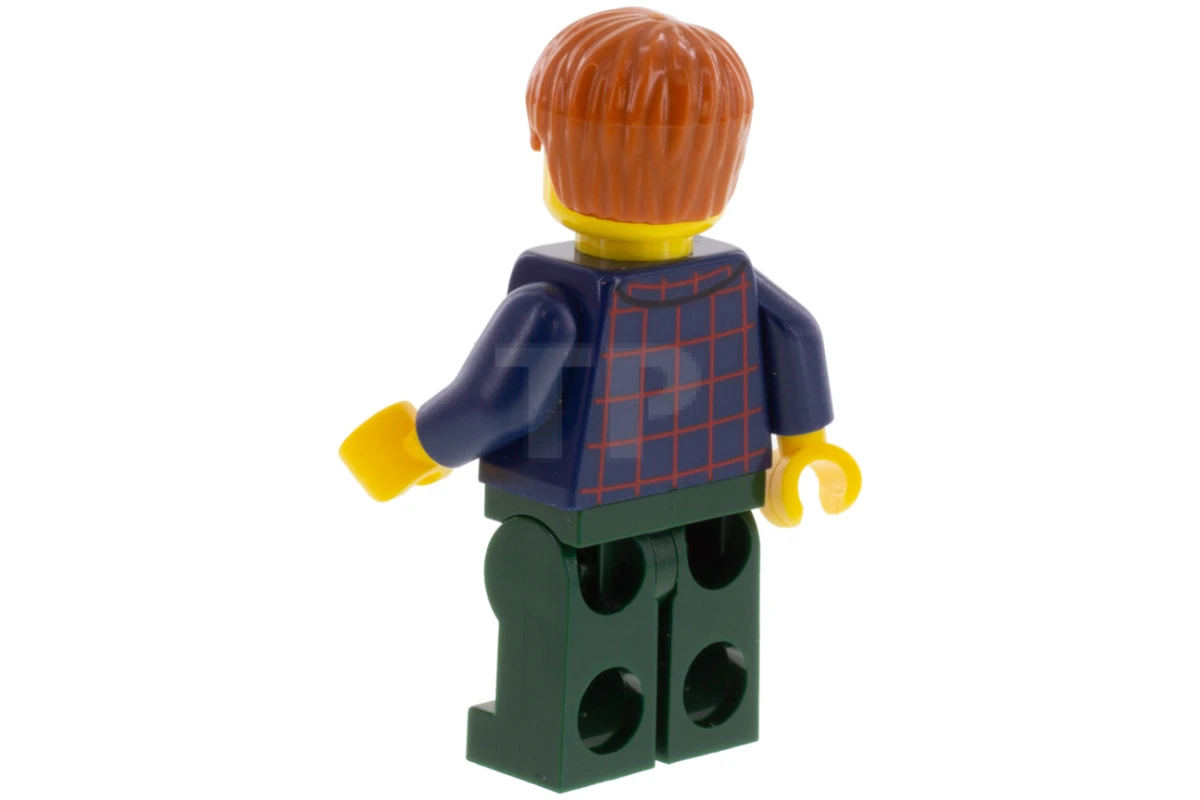 LEGO&reg; twn371 Man with Plaid Button Shirt