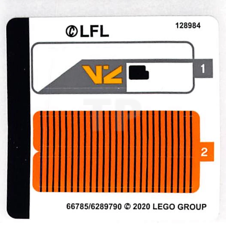 LEGO&reg;  - Autocollant pour l'ensemble 75273