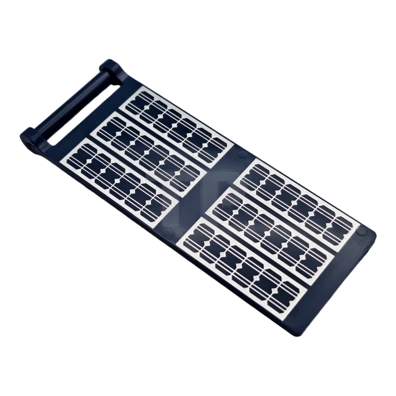 LEGO&reg; 6338238 - 30292pb042 - Vlag, 7 x 3 met stang met zonnepaneelpatroon