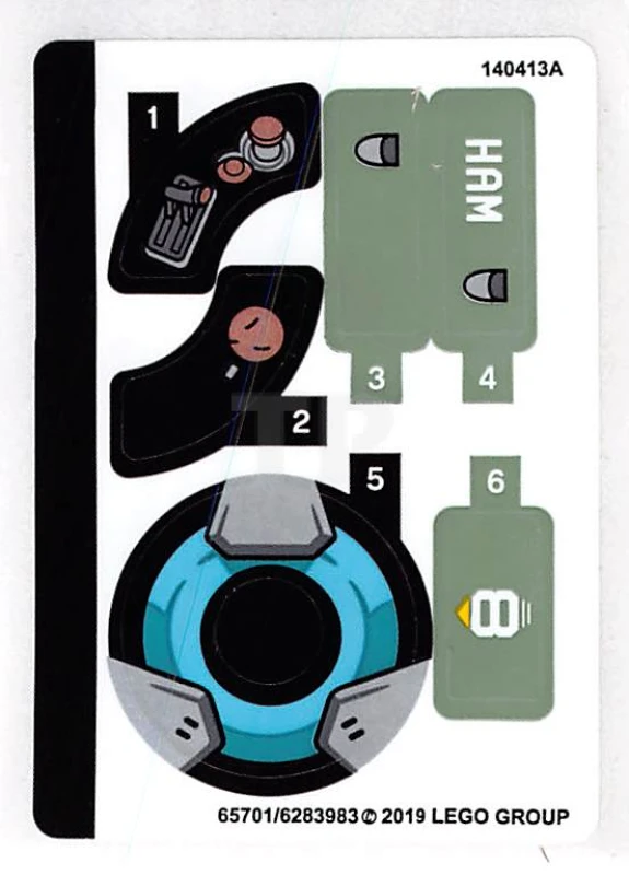 LEGO&reg;  - Sticker for Set 75976