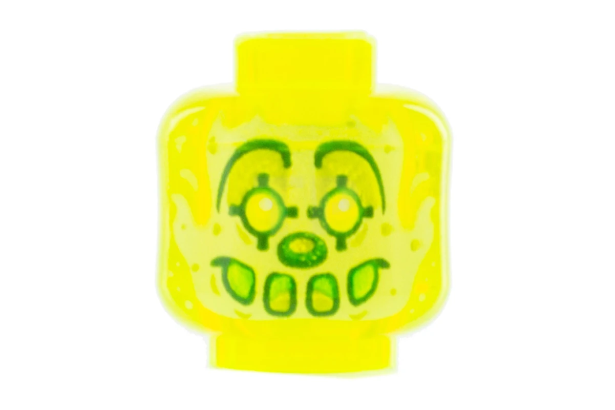 LEGO&reg; 6289316 - 28621pb0001 - Kopf Minifigur mit Alien Ghost Clown-Muster