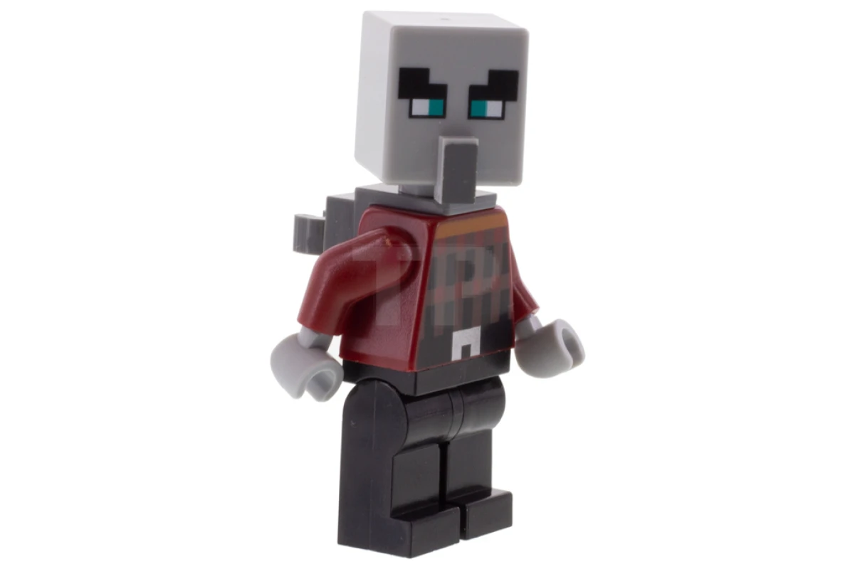 LEGO&reg; min079 Illager with Neck Bracket