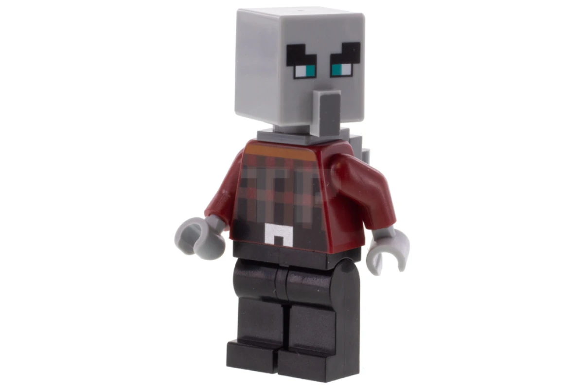 LEGO&reg; min079 Illager with Neck Bracket