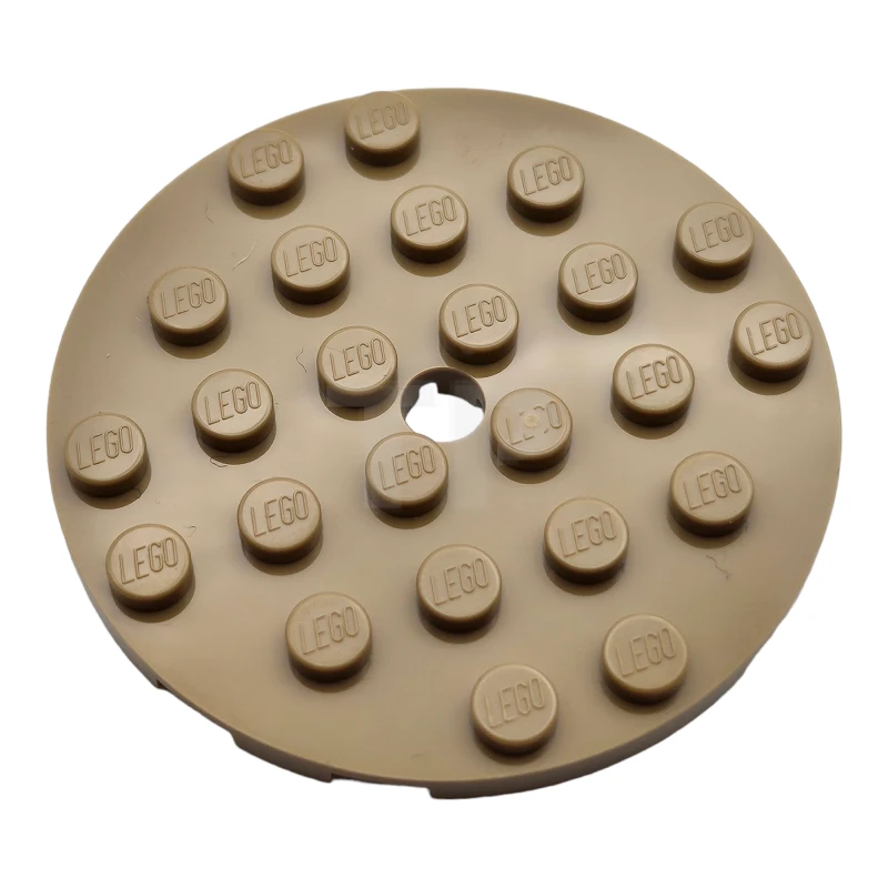 LEGO&reg; 6166127 - 11213 - Piastra, rotonda 6 x 6 con foro