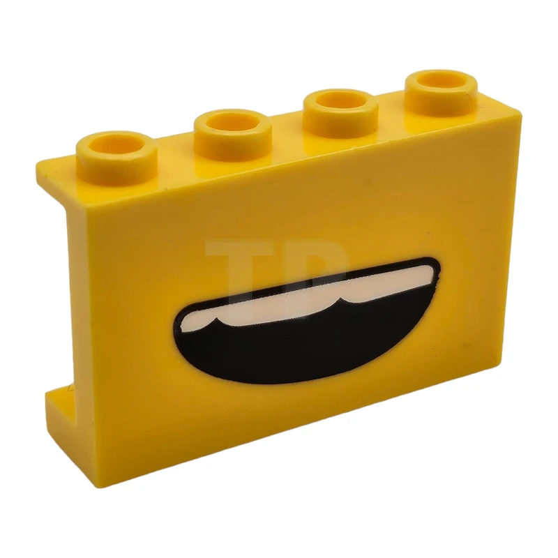 LEGO&reg; 6303547 - 14718pb031 - Panel 1 x 4 x 2 with Smile Pattern