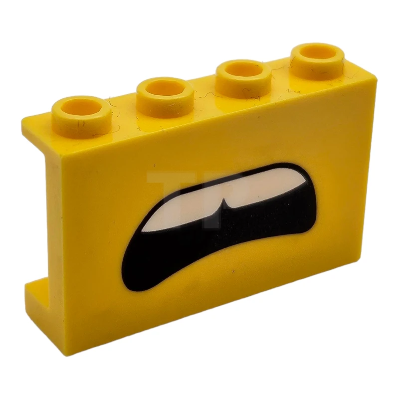 LEGO&reg; 6303551 - 14718pb032 - Paneel 1 x 4 x 2 mit verwirrtem Mundbild