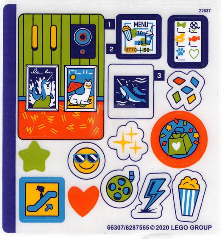 LEGO&reg; 6287565 - Sticker for Set 41408