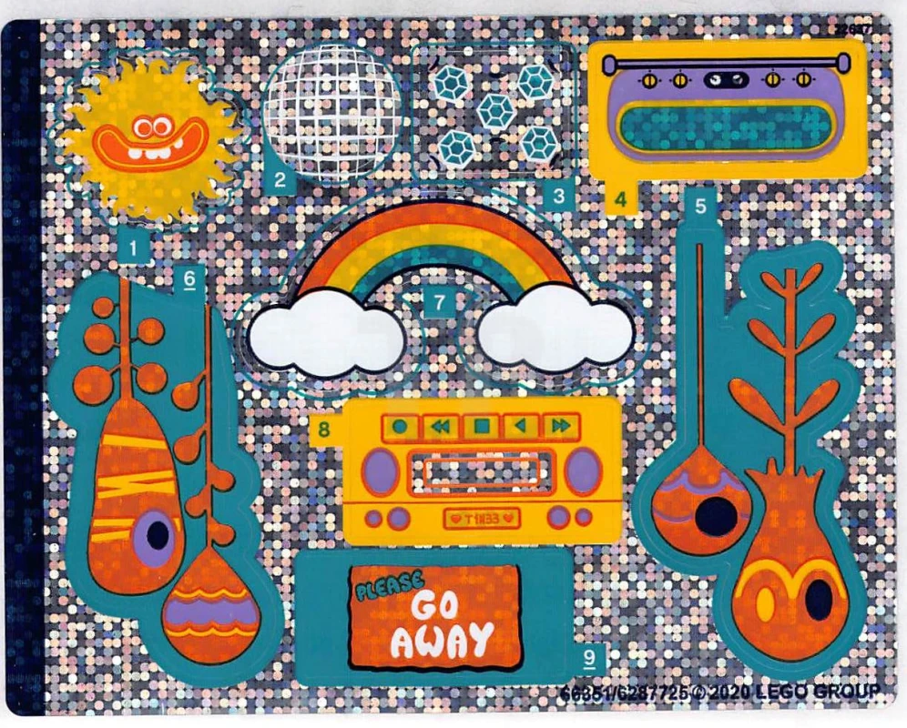 LEGO&reg; 6287725 - Sticker voor set 41255