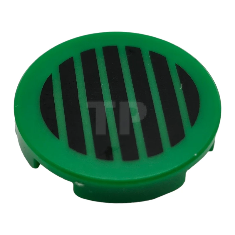 LEGO&reg; 6300133 - 14769pb318 - Baldosa 2 x 2 Redonda con Fondo O y Patrón de Rejilla