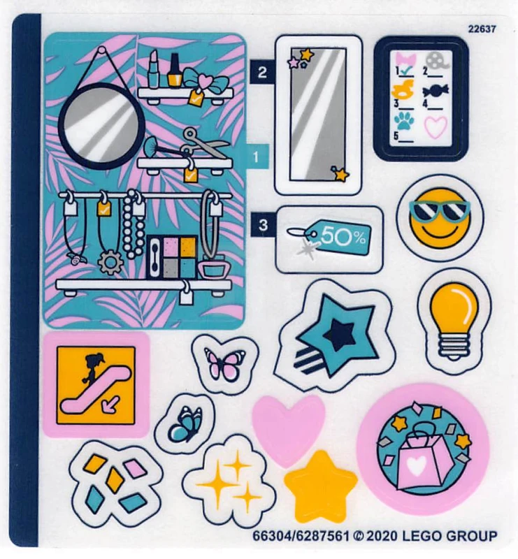 LEGO&reg; 6287561 - Sticker for Set 41406