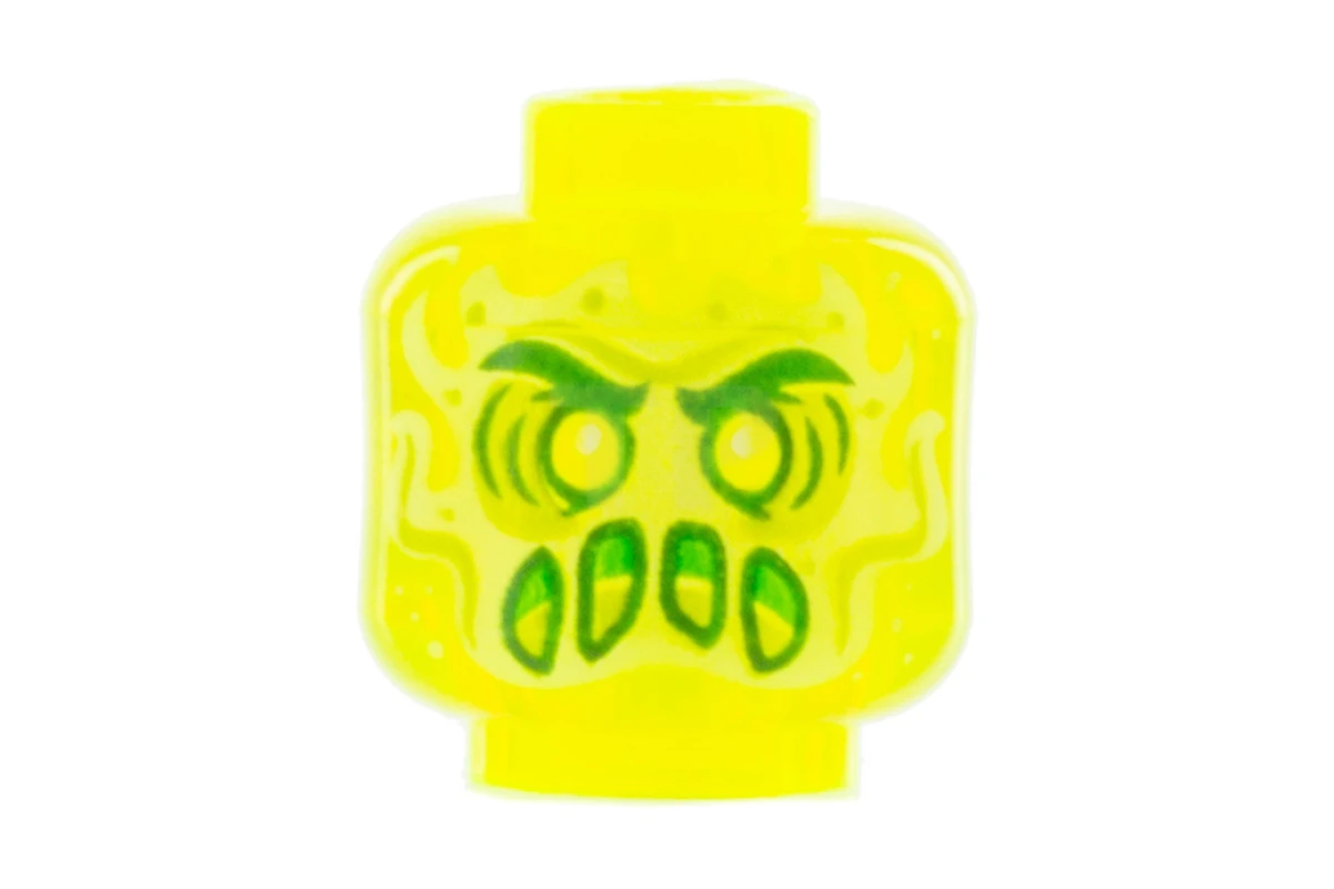 LEGO&reg; 6300199 - 28621pb0011 - Kopf Minifigur mit Alien Ghost Clown-Muster