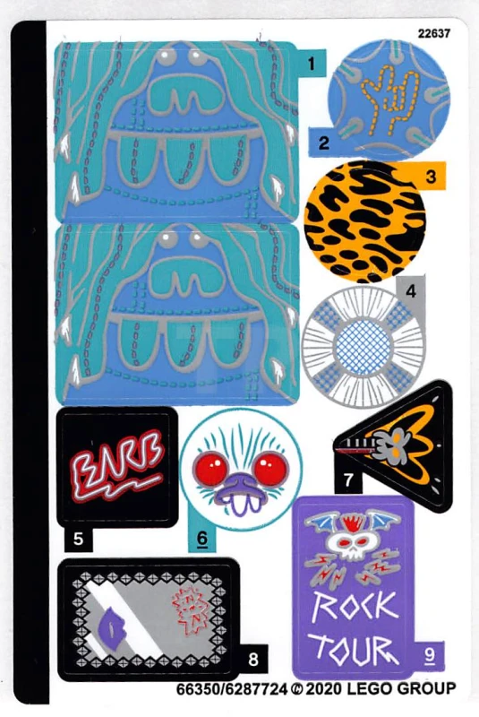 LEGO&reg; 6287724 - Autocollant pour l'ensemble 41254