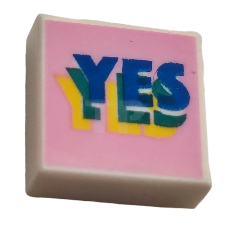 LEGO&reg; 6308516 - 3070pb150 - Baldosa 1 x 1 con dibujo 